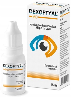 Dexoftyal MD 15 ml nawilżające krople do oczu