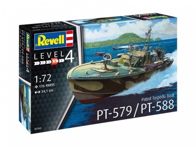 Revell 05165 1/72 Patrol Torpedo Boat PT-588/PT-57