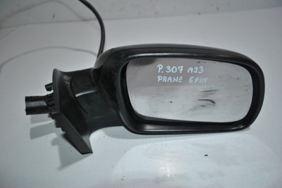 Дзеркало зовнішнє peugeot 307 праве 6 pin фото №1