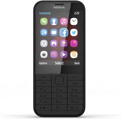 Nokia 225 RM-1011 Czarny | A