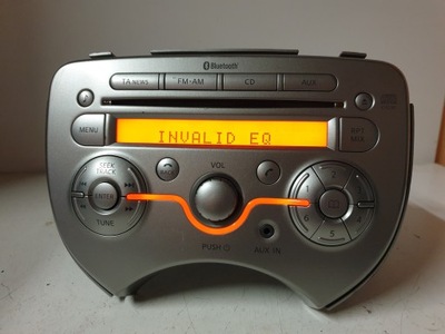 NISSAN MICRA K13 RADIO CD ORIGINALAS AUX BLUETOOTH 