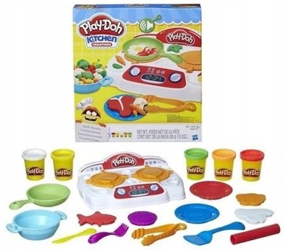 PLAY DOH WESOŁA KUCHENKA CIASTOLINA HASBRO B9014