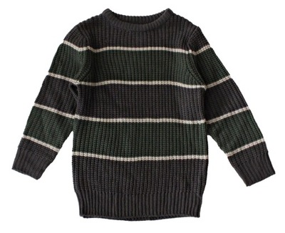 M&S Chłopięcy sweter w paski roz 98 cm