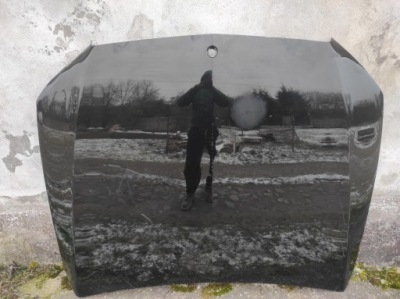 Капот mercedes e klasa 213 повреждённая фото №1