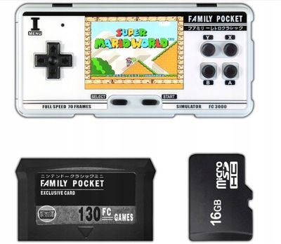 FC3000 V2 Przenośna Konsola Emulator Gier Retro