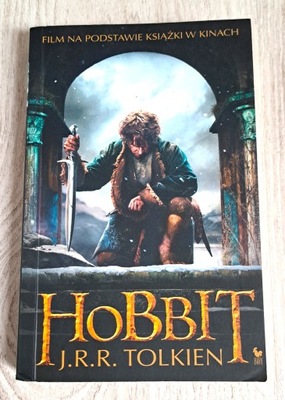 J.R.R. Tolkien Hobbit lektura stan bdb duży format