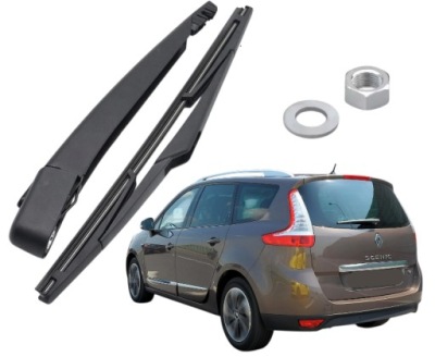 Рычаг + дворник na задняя renault scenic iii 09-16r фото №1