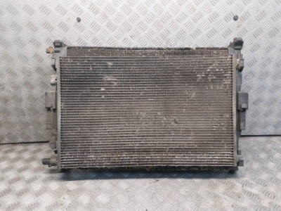 Радіатор води + вентилятор renault megane 2 8200115542 8200115543 фото №1