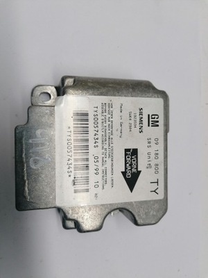 Модуль датчик подушка безпеки opel vectra b 09180800 фото №1