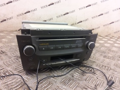 Lexus gs 300 350 430 450h 2005 панель / радиопроигрыватель cd/dvd/gps фото №1