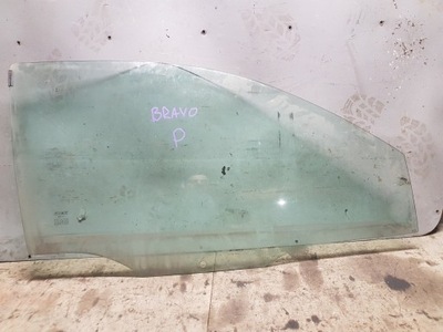 Скло двері перед передня права fiat bravo фото №1