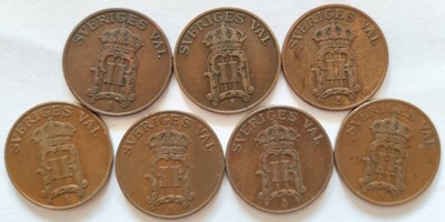 Moneta Szwecja 2 ore 1907