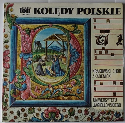 Krakowski Chór Akademicki Uniwersytetu Jagiellońskiego - Kolędy Polskie LP