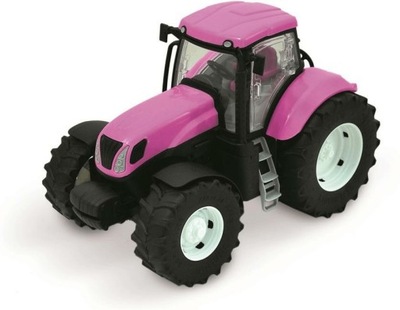 OUTLET - Traktor różowy