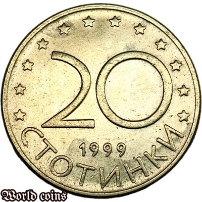 20 STOTINEK 1999 BUŁGARIA