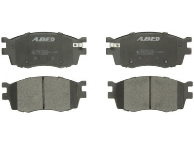 KLOCEK BRAKE SET FRONT HYUNDAI ACCENT III, I20 KIA RIO II 1.1D-1.6D  