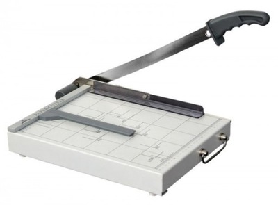 Gilotyna ręczna do papieru dokumentów metalowa mocna Argo Paper Cutter A4