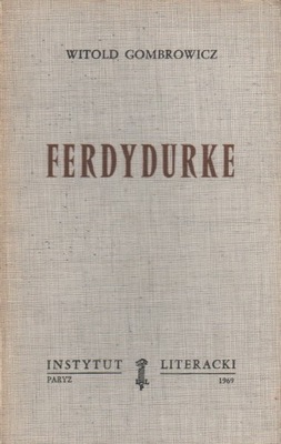 Gombrowicz FERDYDURKE