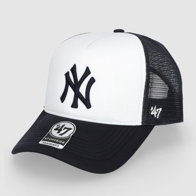 47 Brand New York Yankees Czapka Truckerka B-TRTFM17KPP-NY