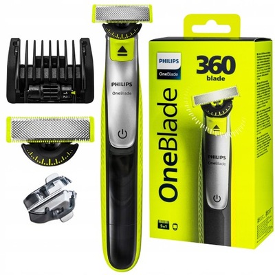 GOLARKA PHILIPS ONEBLADE 360 MASZYNKA DO ZAROSTU TRYMER DO GOLENIA BRODY
