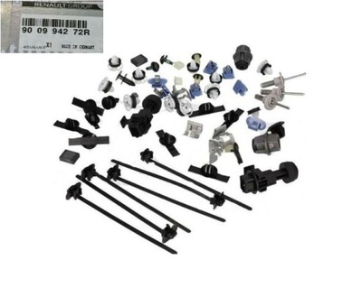 Набор клипсы крышка багажника задняя renault kadjar oryg фото №1