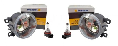 2x протитуманна фара протитуманні фари ford focus mk2 fiesta mk5 mk6 v vi fusion transit sp8 фото №1