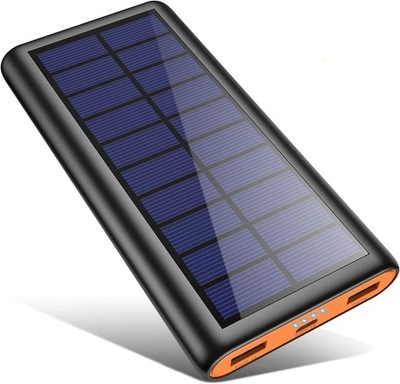 QTshine Powerbank 26800 mAh solarny powystawowy