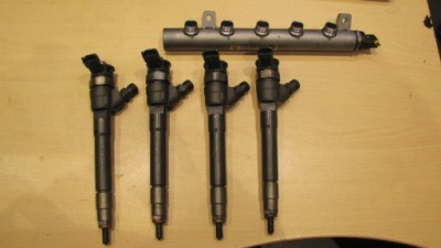 Renault kadjar 1.6 dci форсунки комплект форсунки 0445110546 r9m фото №1