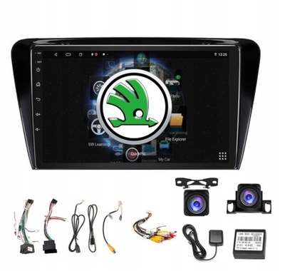 RADIO 2DIN SKODA OCTAVIA 3 2013-18 6G 128GB GPS  