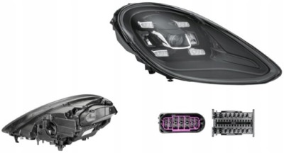 Фара лампа правый porsche panamera 971 16- led фото №1