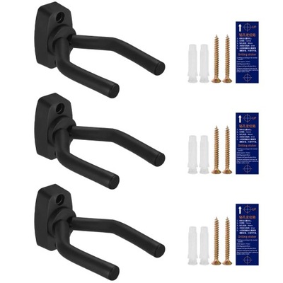 NEWANER GUITAR HOOK STOJAK GITAROWY DO MONTAŻU ŚCIENNEGO 3 SZT