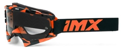 GAFAS OFFROADOWE IMX MUD COLOR NARANJA GLOSS/BLACK GAFAS MOTOCICLETA VENTANAS LIMPIO  