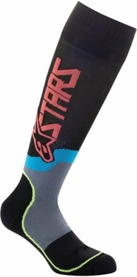 Skarpety MX Plus-2 Socks Black/Yellow 