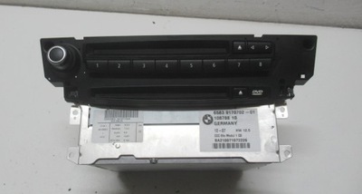 Bmw e61 3.0 d 07r радіо модуль зчитувач cd навігації 9170702 фото №1