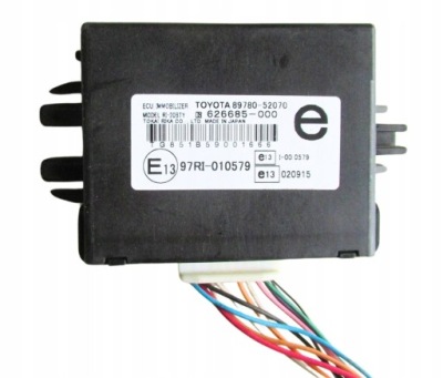 Модуль иммобилайзер toyota yaris ii 2006-2011 rok 89780-52070 фото №1