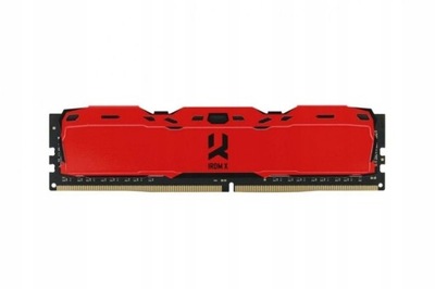 Pamięć DDR4 GOODRAM IRDM X 8GB (1x8GB) 3200MHz CL16 1,35V 1024x8 Red