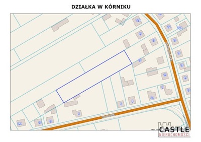 Działka, Bnin, Kórnik (gm.), 2601 m²