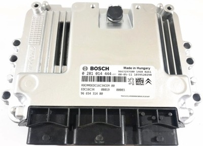 КОМПЮТЕР ECU PEUGEOT 1.4 0281014444 9665431480 фото