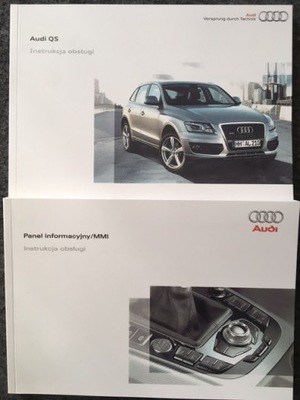 AUDI Q5 2008-12 POLSKA MANUAL OBSLUGI+ MMI  