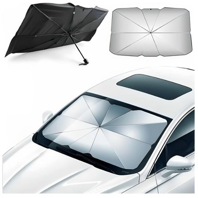 BIG MAT PARASOL PROTECTION ON FRONT GLASS AUTO PRZECIWSLONECZON BLOKUJE UV  