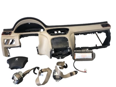 Консоль панель приладів подушки безпеки ремені peugeot 607 lift фото №1