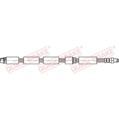 ПАТРУБОК ТОРМОЗНОЙ ГИБКИЙ QUICK BRAKE 32.810