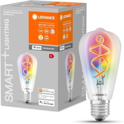 LEDVANCE Żarówka LED Smart RGB AC32959 E27 4,5 W WiFi ściemniana