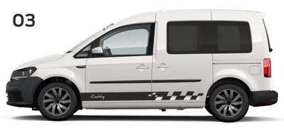 PEGATINAS AL BOKI VW CADDY - CADDY 03  