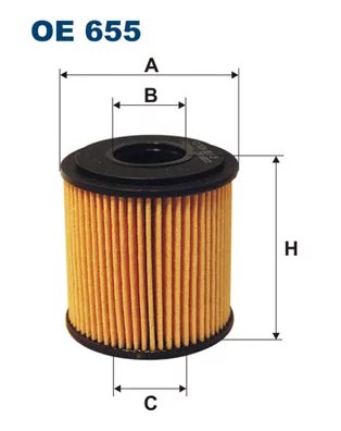 OE655 FILTRO ACEITES  