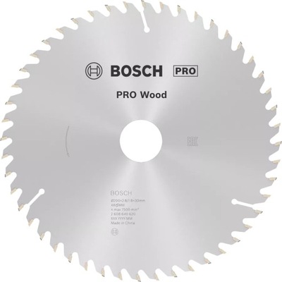 PIŁA TARCZOWA PRO WOOD 200*2,8*30/Z48 2608640620 BOSCH