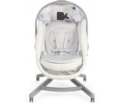 Chicco Łóżeczko Baby Hug AIR 4w1 White Snow