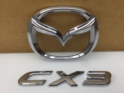 Mazda cx-3 cx3 эмблема значок надпись logo крышки багажника фото №1