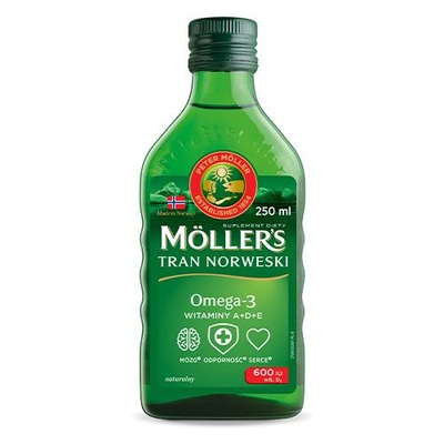 MOLLER'S Tran Norweski naturalny 250 ml
