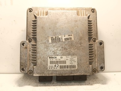 БЛОК УПРАВЛЕНИЯ ДВИГАТЕЛЯ PEUGEOT 607 2.0 HDI 0281010902 9645737680 EDC15C2